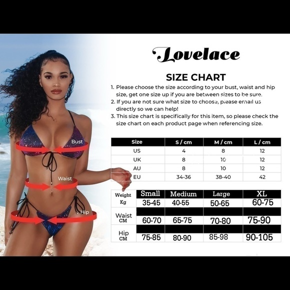 SET Of 3 Floral Embroidered G String Underwear - Picture 10 of 10